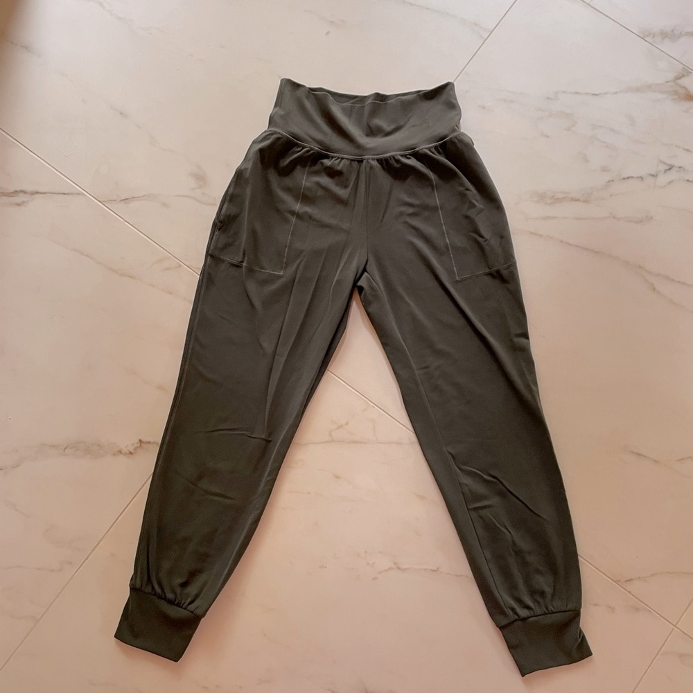 Athleta Olive Green Jogger Pants